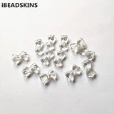 600pcs Clear Acrylic Bows Beads for DIY Jewelry - 18x10mm