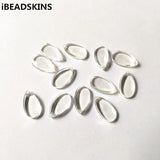 Clear Acrylic Drop Shape Beads 18x10mm for DIY Jewelry Making