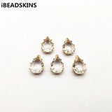 50pcs Drop-Shape Charm Earring Parts - Jewelry Accessories