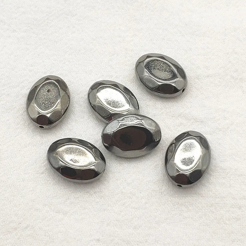 200pcs CCB Effect Oval Beads for Jewelry Making
