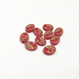 500pcs Acrylic Oval-shape Beads for Necklace, Earrings DIY