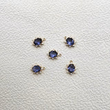 Crystal/Cubic Zirconia Oval Charm 18x13mm 50pcs