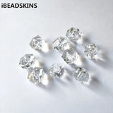 Clear acrylic Faceted wheel shape Beads for Jewelry DIY