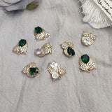 Crystal/Cubic Zirconia Owl Charm for Earrings DIY