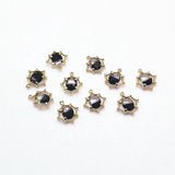 Copper/Crystal Oval Shape Charm/Pendant for Earrings DIY