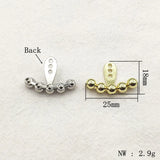 18x25mm Zinc Alloy Charm for Earring DIY - 50pcs