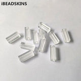 Clear Acrylic Cuboid Shape Beads for Necklace DIY