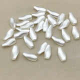 1000pcs 18x9mm Twisted Beads for Jewelry Making