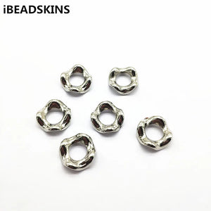 300pcs CCB Twisted Disc Spacer Beads for Earrings/Necklace DIY