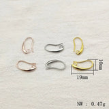 200pcs Copper Ear Hook for Earrings DIY making parts