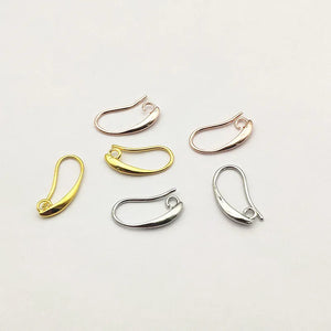 200pcs Copper Ear Hook for Earrings DIY making parts
