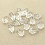 390pcs Clear Drop Shape Beads for Necklace Earring DIY