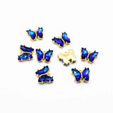 Butterfly Charm for Earrings Making - 50pcs DIY Jewelry Finding