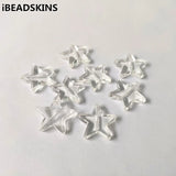540pcs Clear Acrylic Star Shape Beads for Jewelry Making