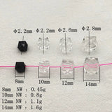 20MM Chunky Clear Acrylic Cubic Beads for Jewelry Making