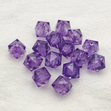 20MM Chunky Clear Acrylic Cubic Beads for Jewelry Making