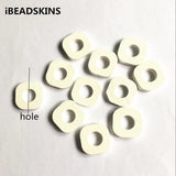 200pcs 20mm Wood Beads for DIY Jewelry Making - Square Shape