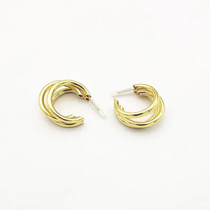 50pcs C-shape Ear Stud for Hand Earrings DIY parts