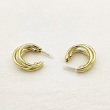 50pcs C-shape Ear Stud for Hand Earrings DIY parts