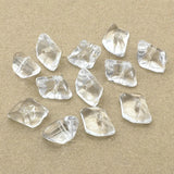 350pcs Clear Stone Shape Beads for Jewelry DIY