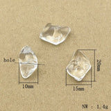 Stone Shape Bead Necklace Earring DIY Parts Jewelry Findings 340pcs