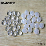 Acrylic Faceted Oval Beads for Jewelry Making