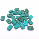 400pcs Acrylic Marble Rectangle Beads for Earrings DIY