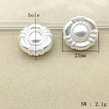 21mm 220pcs Round Pearls for Necklace Earring DIY, Jewelry Findings