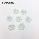 21mm 300pcs Aurora/AB Petal Beads Earrings Necklace DIY Jewelry