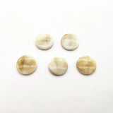 300pcs 21mm Solid Acrylic Coin Shape Beads for Earrings