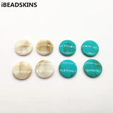300pcs 21mm Solid Acrylic Coin Shape Beads for Earrings
