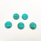 300pcs 21mm Solid Acrylic Coin Shape Beads for Earrings