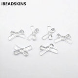 360pcs Clear Bows-shape Beads for Earrings DIY
