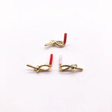 100pcs/lot Zinc Alloy Balloon-Shaped Stud Earring Parts for Jewelry DIY