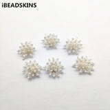 Mini Glass Pearls Charm for Earrings DIY