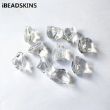 Clear Acrylic Irregular Shape Beads for Jewelry Making - 135pcs