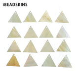 100pcs Triangle-Shape Charms for Stud Earring Accessories