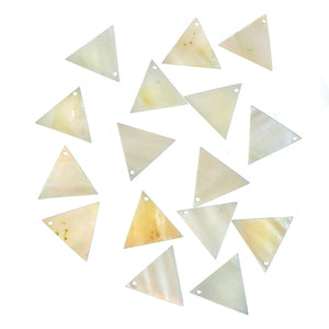 100pcs Triangle-Shape Charms for Stud Earring Accessories