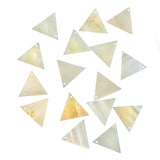 100pcs Triangle-Shape Charms for Stud Earring Accessories