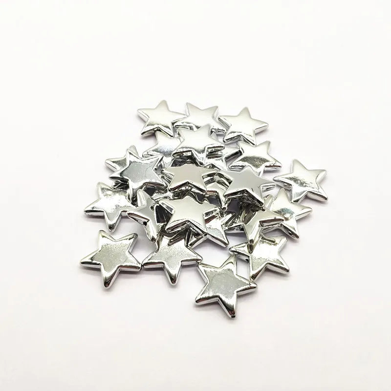 200pcs UV Star-Shape Beads for Stud Earrings DIY