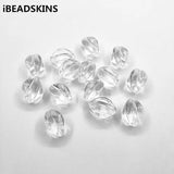 Clear Acrylic Carambola Shape Beads for Jewelry Making