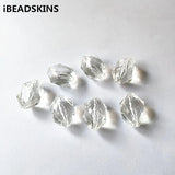 Clear Acrylic Faceted Beads for DIY Jewelry - 175pcs