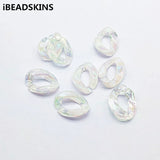 Clear Double Aurora Chain Beads 200pcs Earrings DIY Jewelry Findings