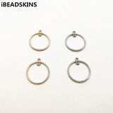 Ring Shape Charm for Stud Earrings - 100pcs - Earring Accessories