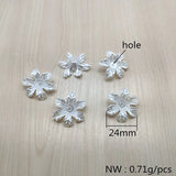 24mm 600pcs Flower Beads for DIY Jewelry Making