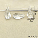 Acrylic Clear Drop Beads for Earring DIY - 350pcs - Jewelry Findings
