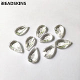 400pcs Clear Acrylic Drop Shape Beads for Jewelry Making