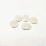 180pcs Acrylic Double Faceted Oval Beads for Jewelry Making