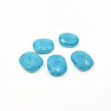 180pcs Acrylic Double Faceted Oval Beads for Jewelry Making