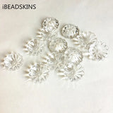 Clear Acrylic Torus Beads for Earrings - 190pcs